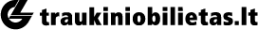Traukinio bilietas logotipas